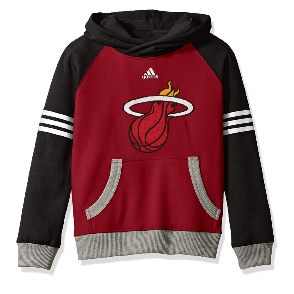 Adidas NBA Miami Heat Hoodie NWT - Picture 1 of 3